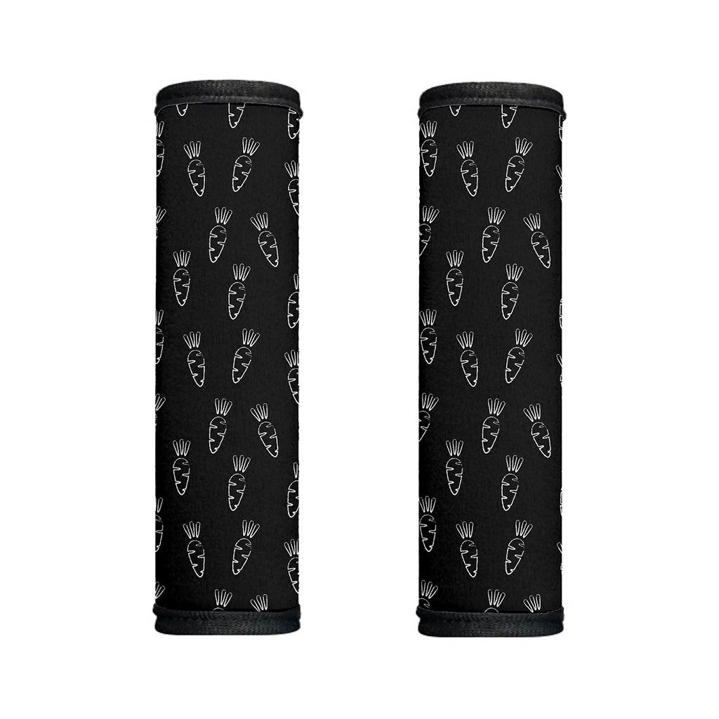 Black And White Carrot Pattern Print Handle Covers