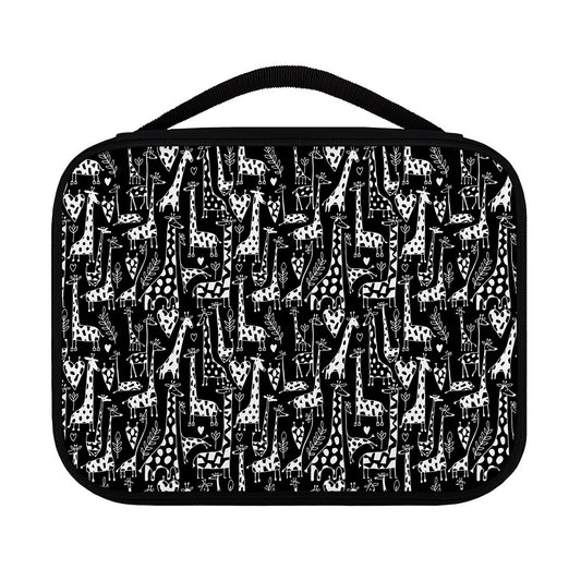 Black And White Cartoon Giraffe Print Classic Bible Case