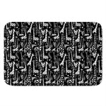 Black And White Cartoon Giraffe Print Indoor Door Mat