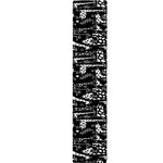 Black And White Cartoon Giraffe Print Table Runner