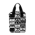 Black And White Cassette Tape Print Bible Tote Bag