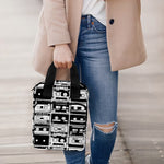 Black And White Cassette Tape Print Bible Tote Bag