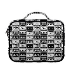Black And White Cassette Tape Print Briefcase Bible Bag
