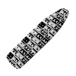 Black And White Cassette Tape Print Ironing Board Cover