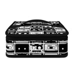 Black And White Cassette Tape Print Small Lunch Bag