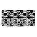 Black And White Cassette Tape Print Towel