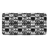 Black And White Cassette Tape Print Towel