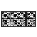 Black And White Cassette Tape Print Trifold Wallet