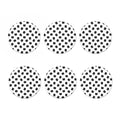 Black And White Cat Pattern Print Coaster Set