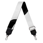 Black And White Cat Yin Yang Print Bag Strap