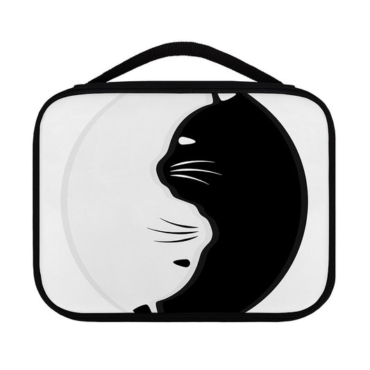 Black And White Cat Yin Yang Print Classic Bible Case