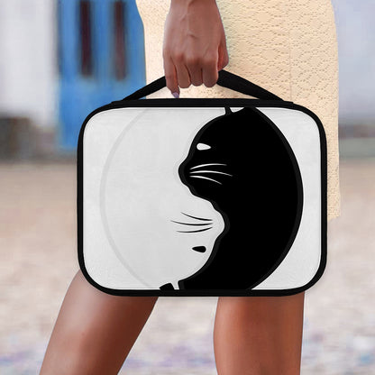 Black And White Cat Yin Yang Print Classic Bible Case