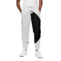 Black And White Cat Yin Yang Print Cotton Sweatpants