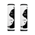 Black And White Cat Yin Yang Print Handle Covers