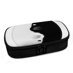 Black And White Cat Yin Yang Print Insulin Cooler Travel Case