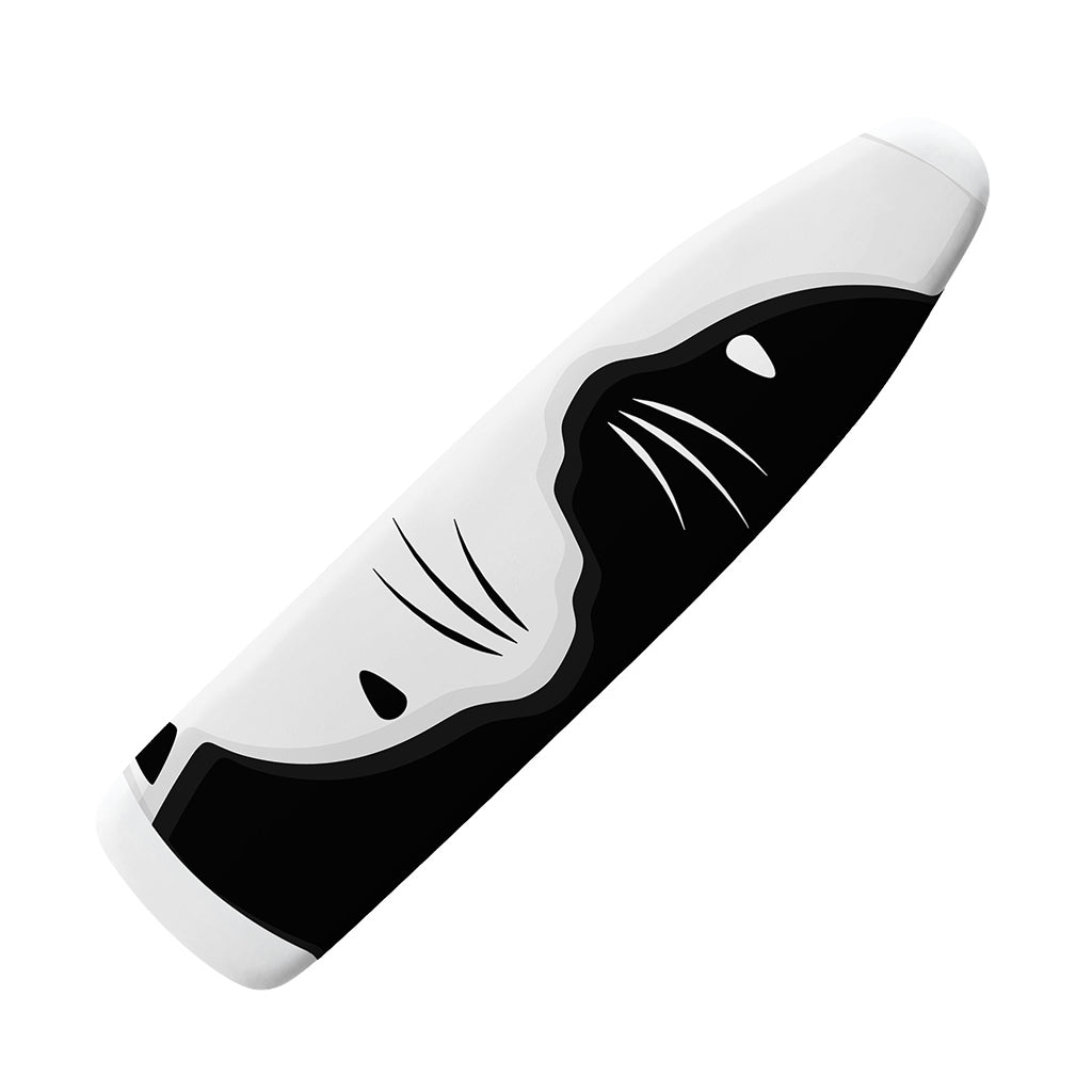 Black And White Cat Yin Yang Print Ironing Board Cover