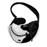 Black And White Cat Yin Yang Print Pet Sling Carrier