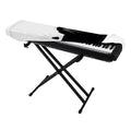 Black And White Cat Yin Yang Print Piano Keyboard Cover