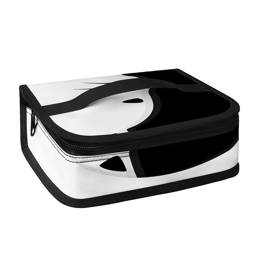 Black And White Cat Yin Yang Print Small Lunch Bag