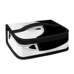 Black And White Cat Yin Yang Print Small Lunch Bag