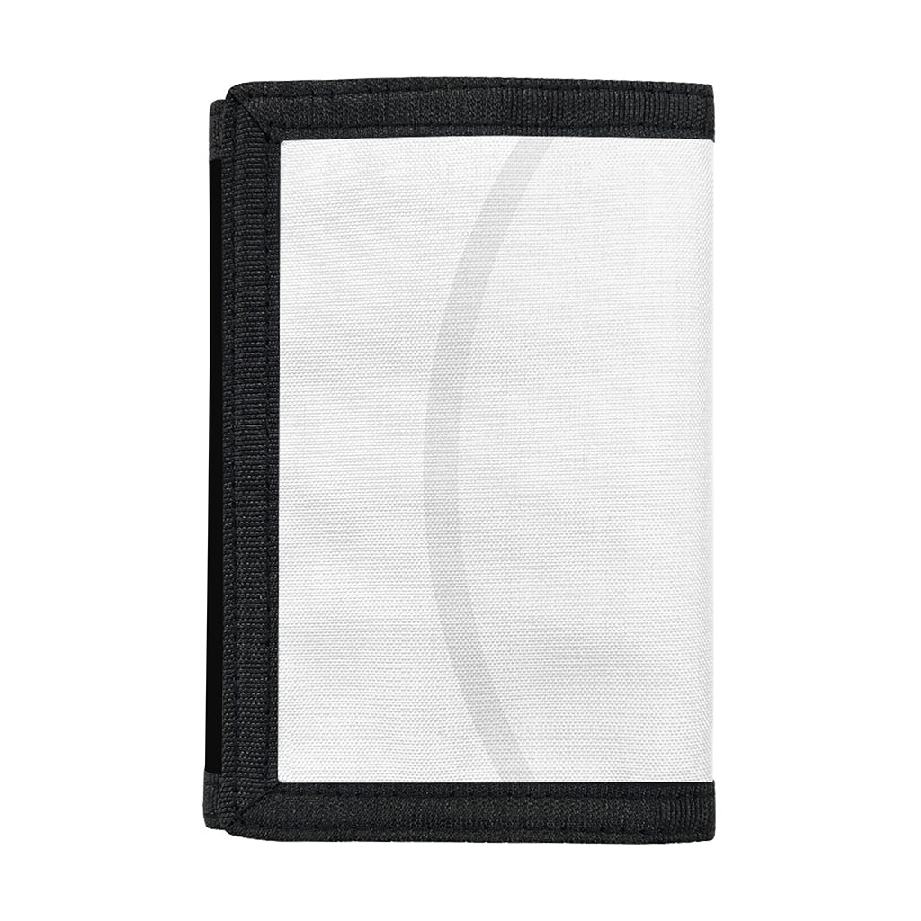 Black And White Cat Yin Yang Print Trifold Wallet
