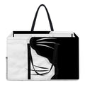 Black And White Cat Yin Yang Print Utility Tote Bag