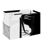 Black And White Cat Yin Yang Print Utility Tote Bag