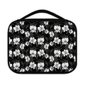 Black And White Cattleya Pattern Print Classic Bible Case