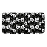Black And White Cattleya Pattern Print Towel