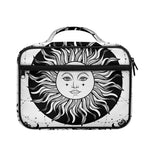 Black And White Celestial Sun Print Briefcase Bible Bag