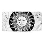 Black And White Celestial Sun Print Towel