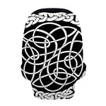 Black And White Celtic Knot Print Baby Seat Cover
