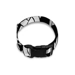 Black And White Celtic Knot Print Dog Collar