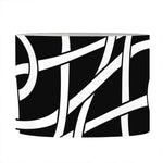 Black And White Celtic Knot Print Drum Lamp Shade
