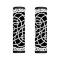 Black And White Celtic Knot Print Handle Covers