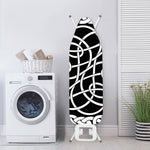Black And White Celtic Knot Print Ironing Board Cover