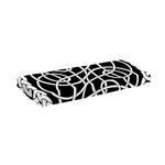 Black And White Celtic Knot Print Piano Keyboard Cover