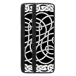 Black And White Celtic Knot Print Refrigerator Handle Covers