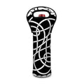 Black And White Celtic Knot Print Single Neoprene Wine Tote