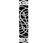 Black And White Celtic Knot Print Table Runner