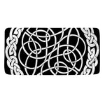 Black And White Celtic Knot Print Towel