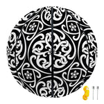 Black And White Celtic Pattern Print Basketball