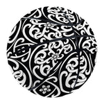 Black And White Celtic Pattern Print Basketball