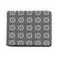 Black And White Celtic Pattern Print Bifold Wallet