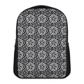 Black And White Celtic Pattern Print Casual Backpack