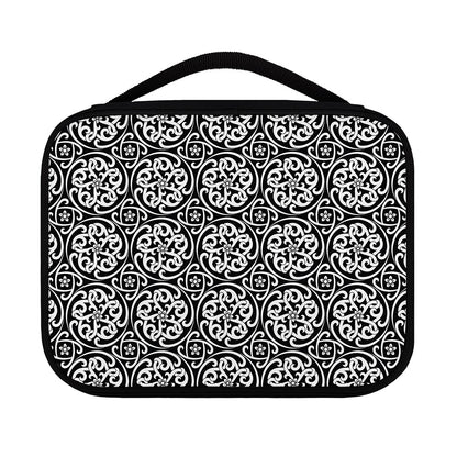 Black And White Celtic Pattern Print Classic Bible Case
