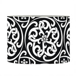 Black And White Celtic Pattern Print Drum Lamp Shade