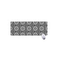 Black And White Celtic Pattern Print Extended Mouse Pad