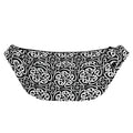 Black And White Celtic Pattern Print Fanny Pack