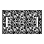 Black And White Celtic Pattern Print Golf Cart Seat Cover